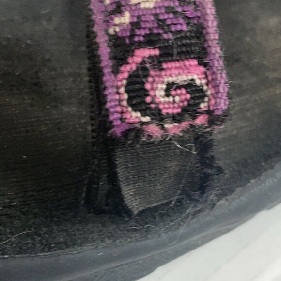 Teva Sandals Womens Size 6  Black Purple Strappy Walking Hook Loop Hiking Casual - Picture 3 of 15